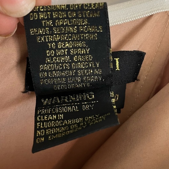 Pink Terani Couture Strapless Rhinestone Cocktail Size 10 - Picture 6 of 11